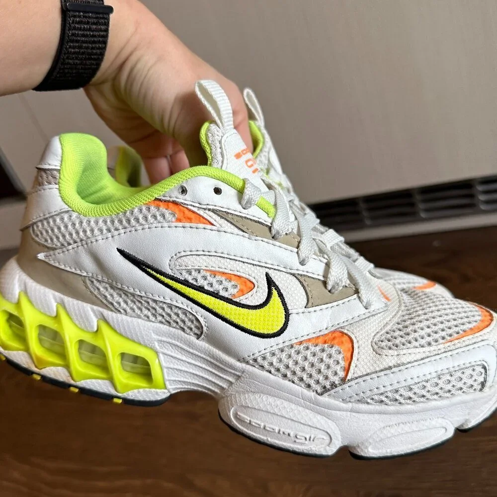 Nike Shoes Zoom Air Fire Summit White & Volt Shoes - Size 5.5 - Picture 1 of 9